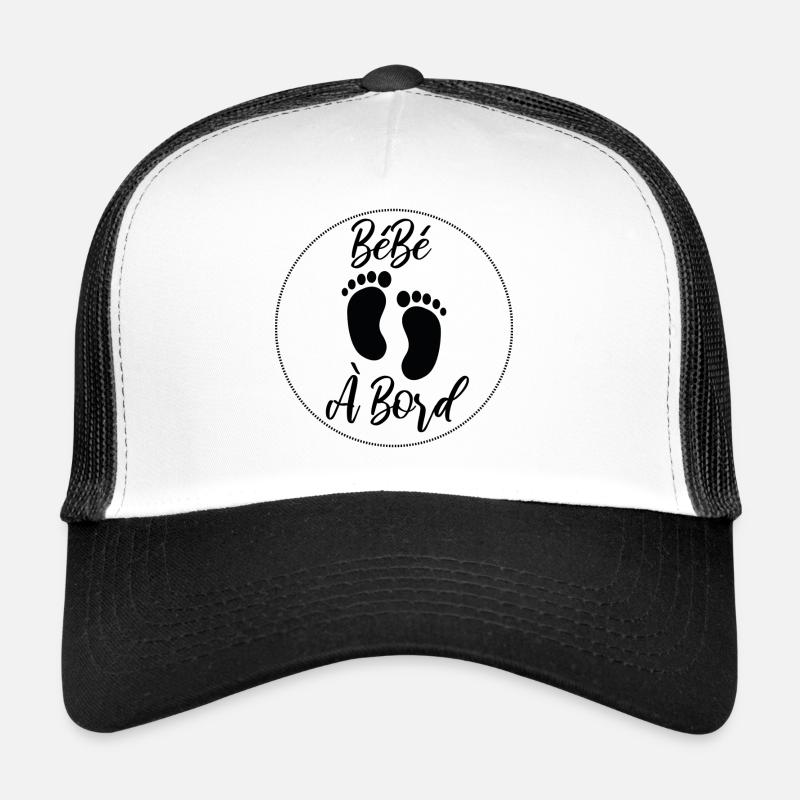 Bébé à bord grossesse Casquette trucker 