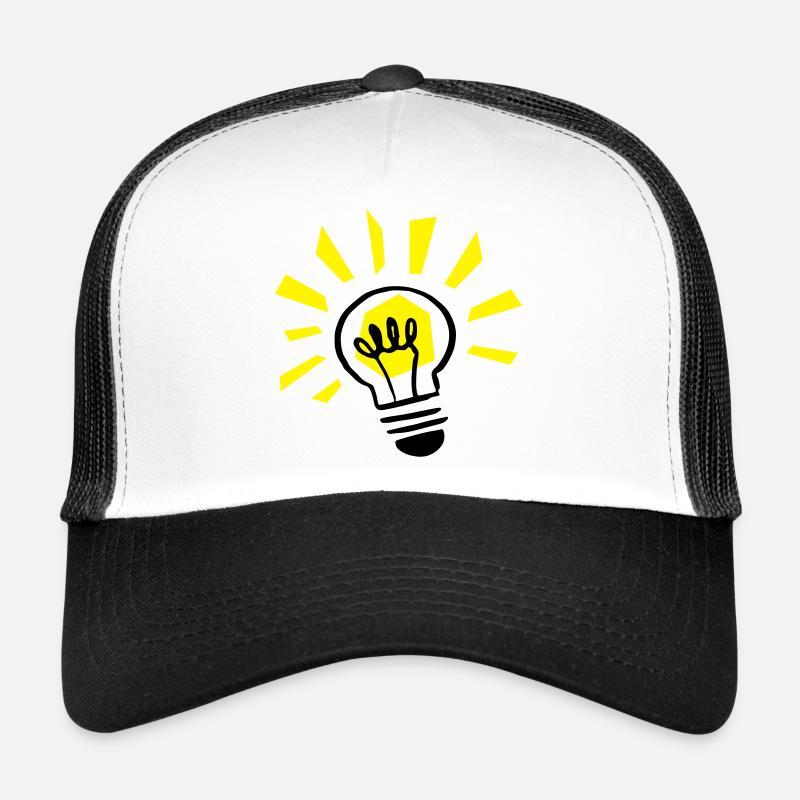 Light bulb shining Trucker Cap