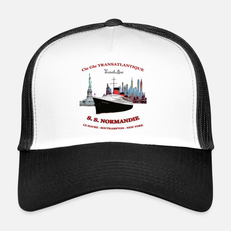 LINER NORMANDIE Louis RUNEMBERG © Adagp Trucker Cap