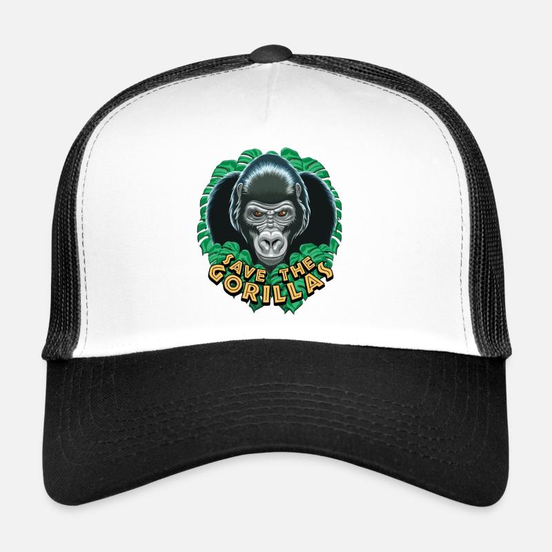 Save the gorillas - Sauver Les Gorilles Casquette trucker 