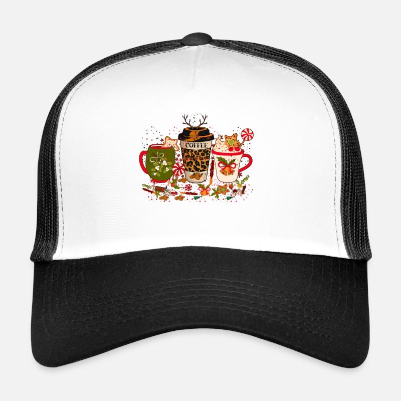 Weihnachtskaffee, Weihnachtsfeier, Weihnachtsstimmung Trucker Cap