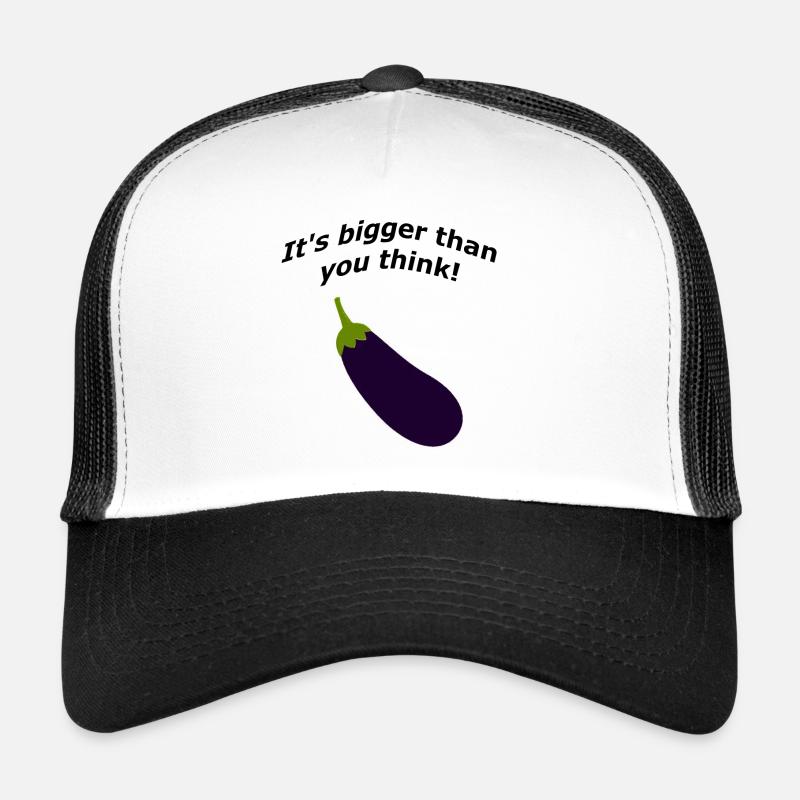 C’est plus grand que vous ne le pensez! Casquette trucker 
