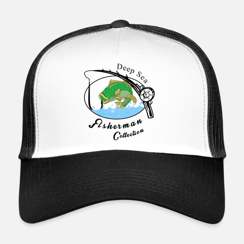 Fischer Collection - Casquette trucker  - blanc/noir