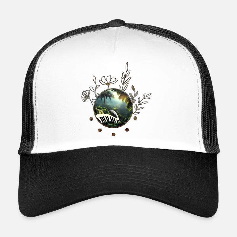 Piano dans la jungle Casquette trucker 