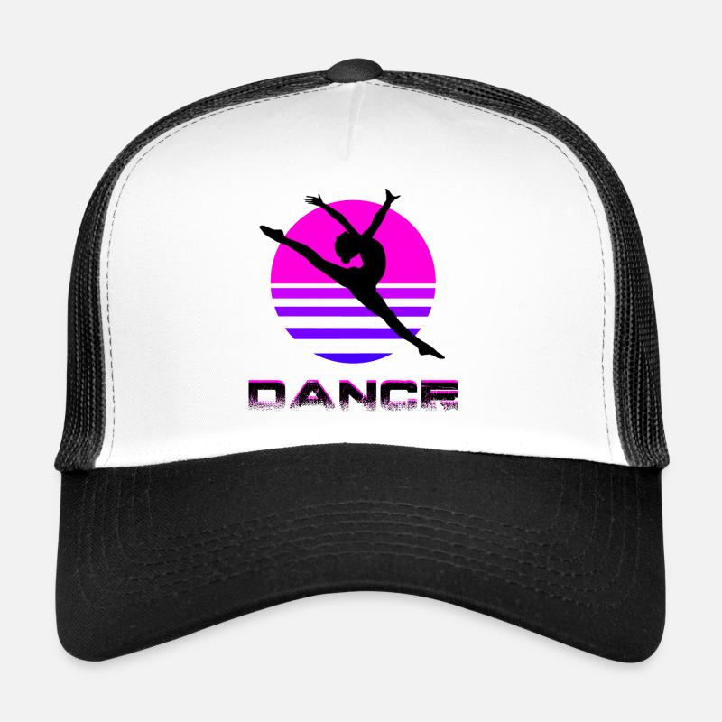Rhythmic Gymnastics - Trucker Cap - white/black