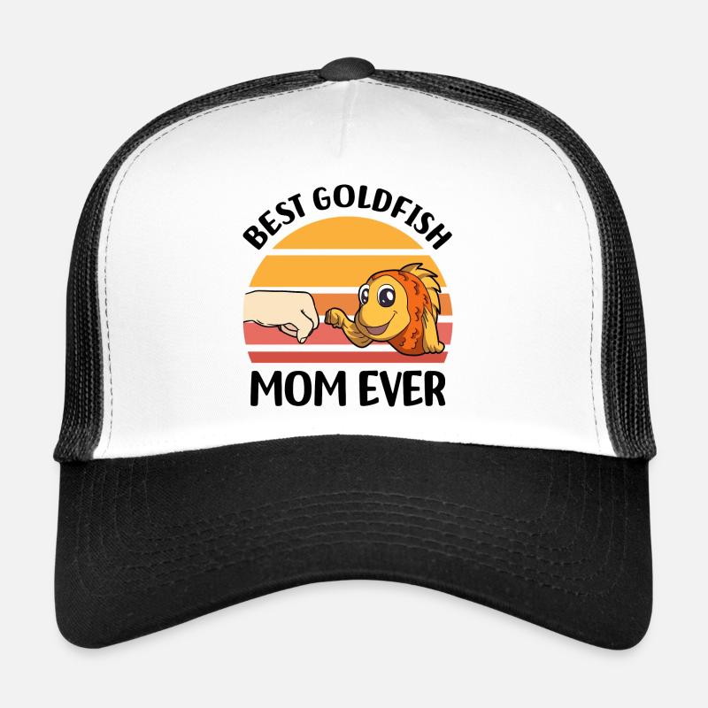 Poisson rouge Casquette trucker 