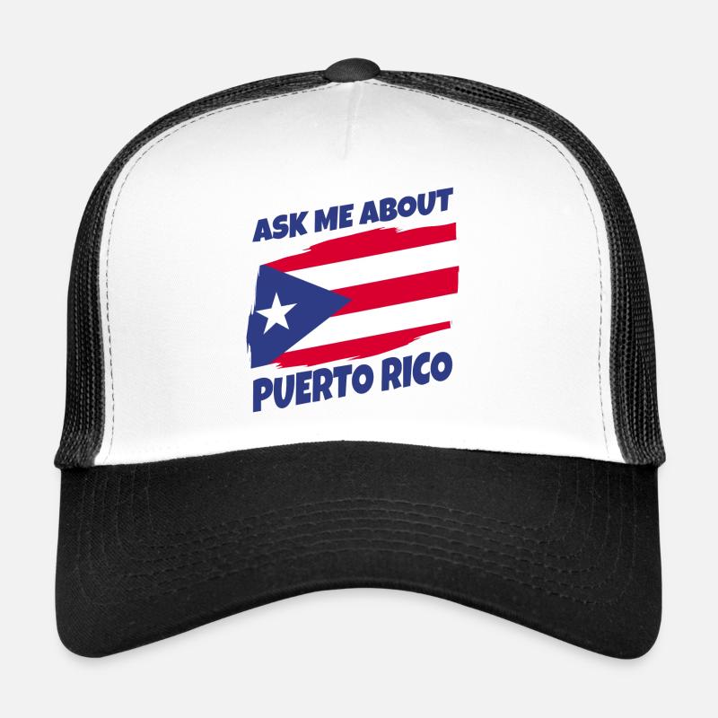 Puerto Rico Trucker Cap