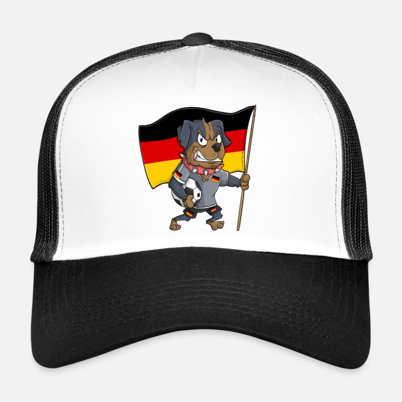 Deutscher Fan Hund Trucker Cap