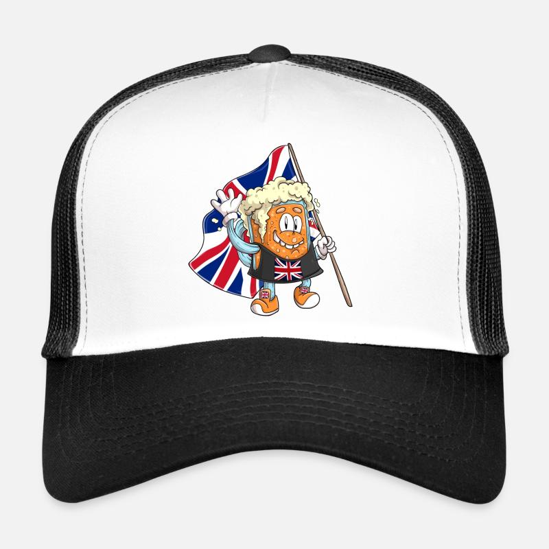 Fan de bière d’Angleterre Casquette trucker 