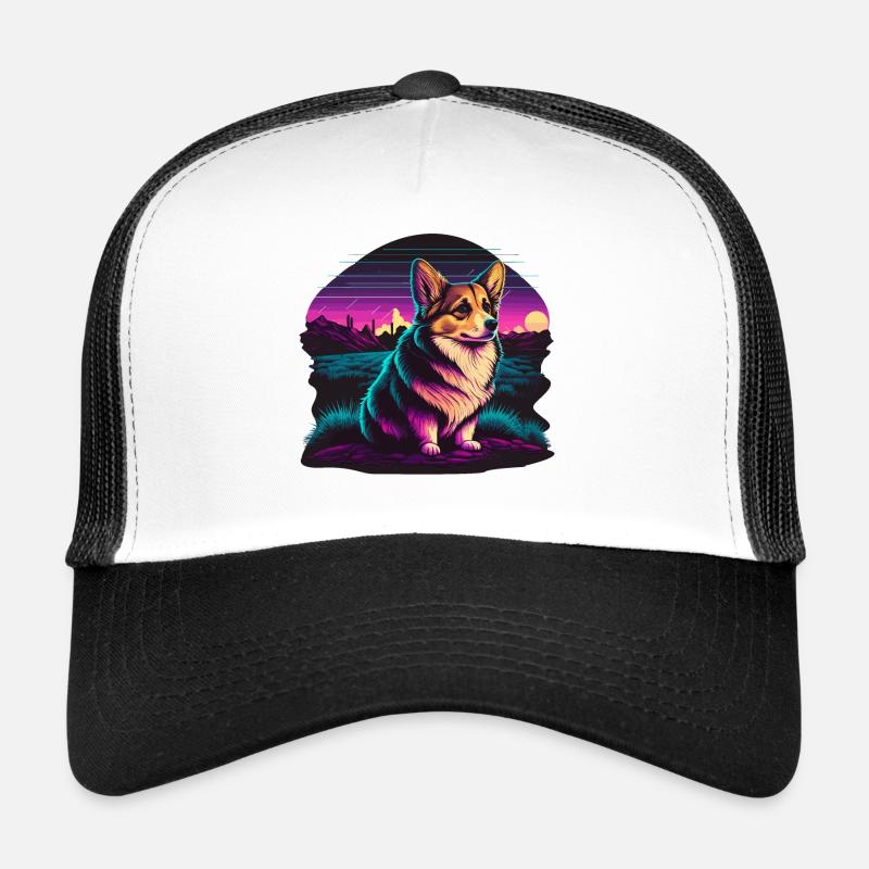 Corgi extérieur paisible Casquette trucker 