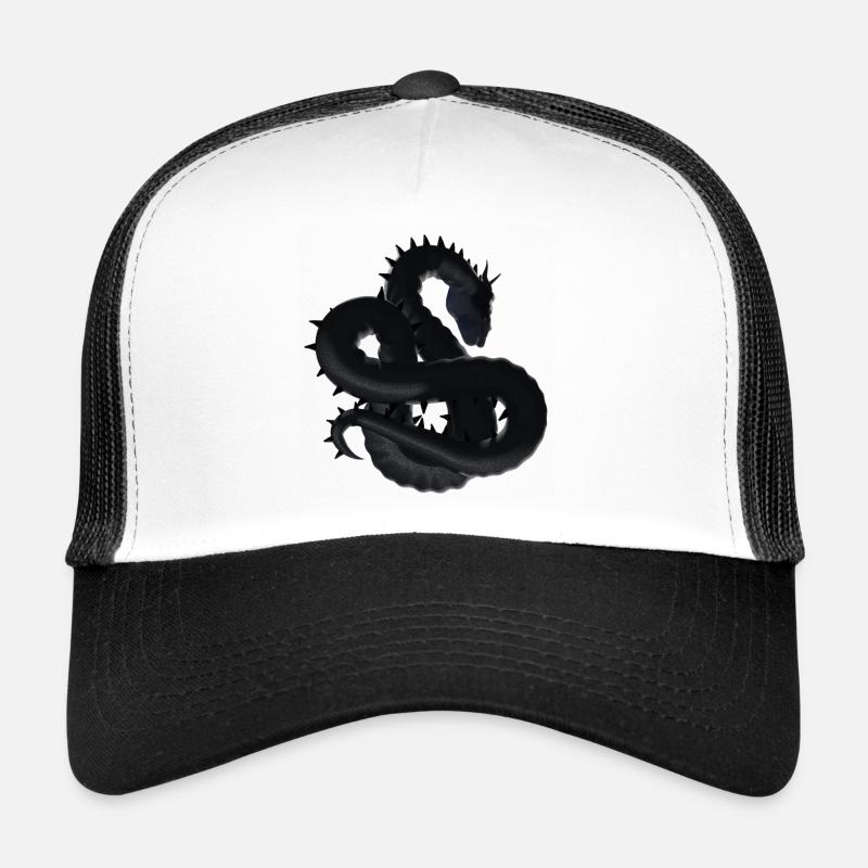 Dragon - Casquette trucker  - blanc/noir