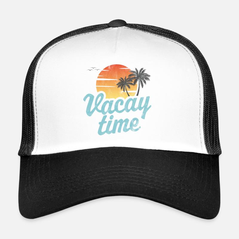 Vacay Time Strand Trucker Cap