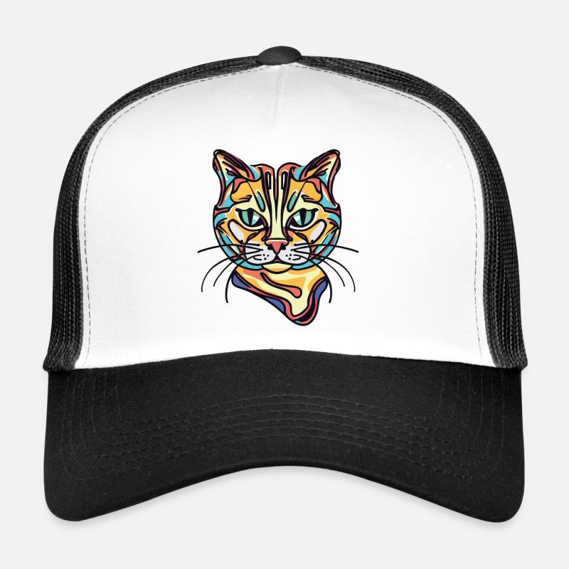 Bunte Katze Trucker Cap