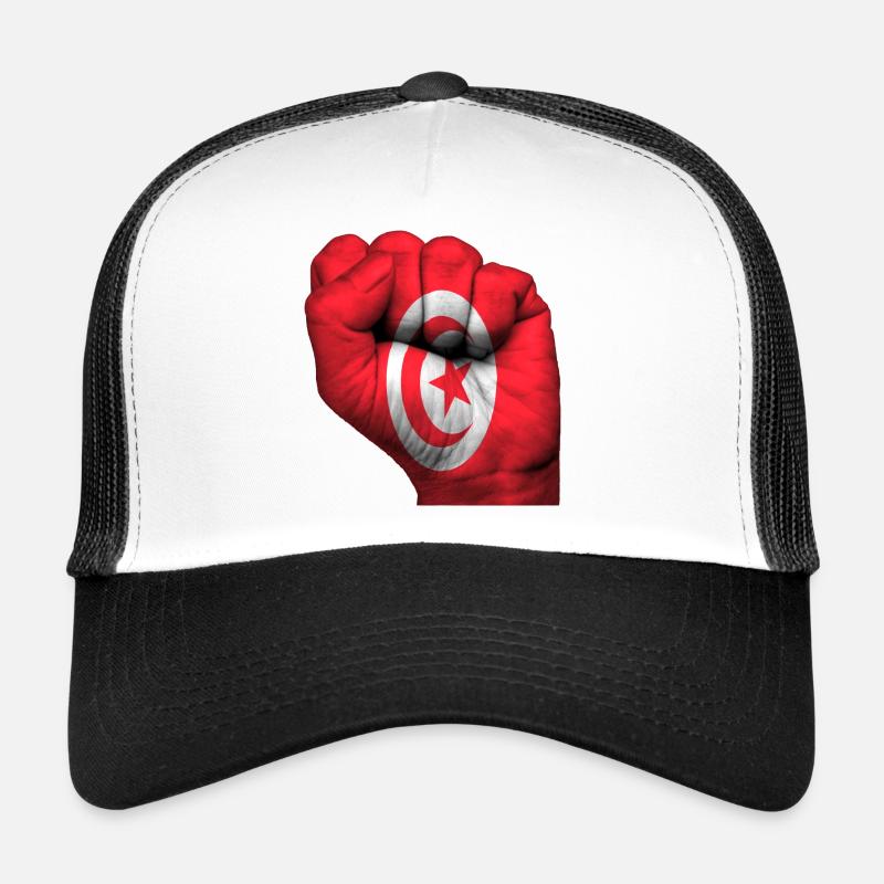 Faust Tunesien - Trucker Cap - Weiß/Schwarz
