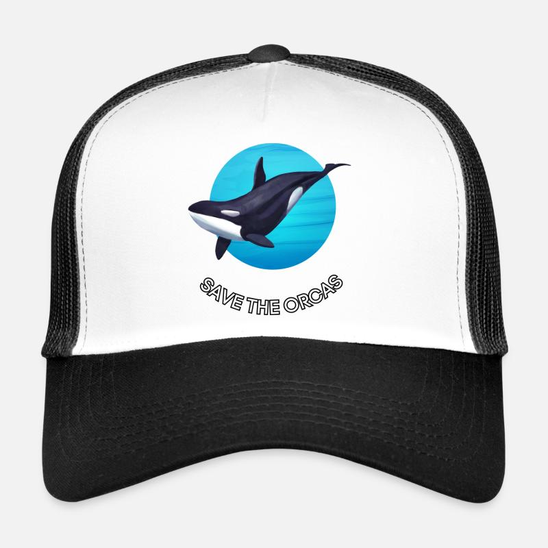 Protection des orques - Sauvez les orques Casquette trucker 