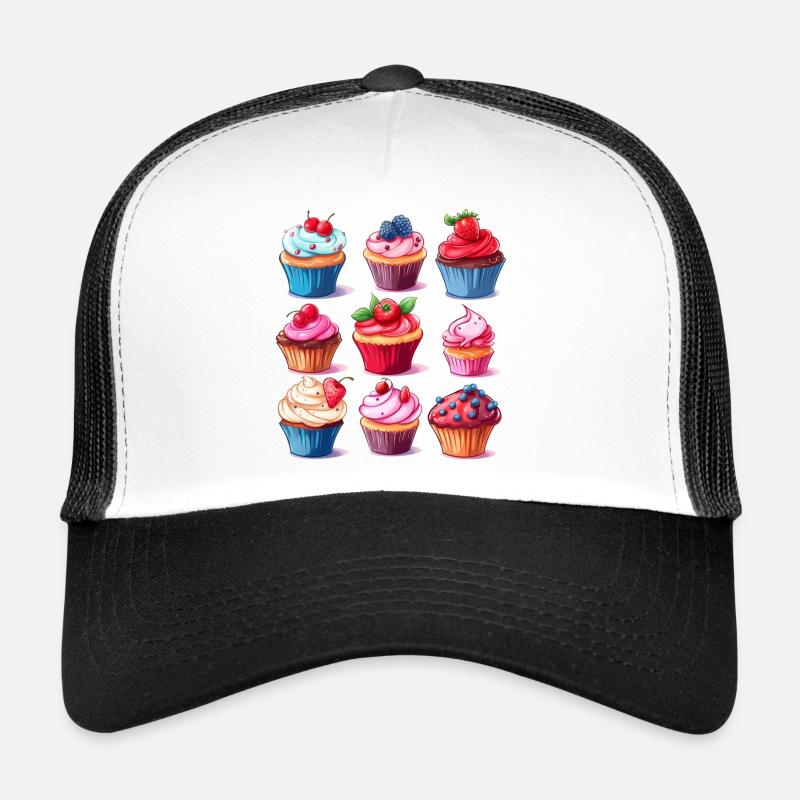 délicieux cupcakes Casquette trucker 
