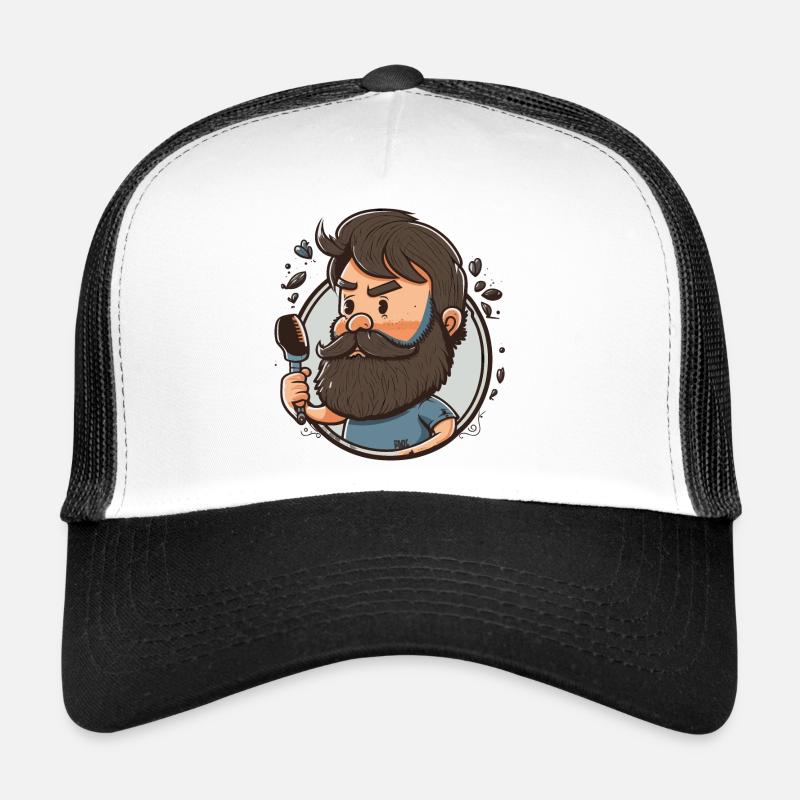 Mustache Mastery Trucker Cap