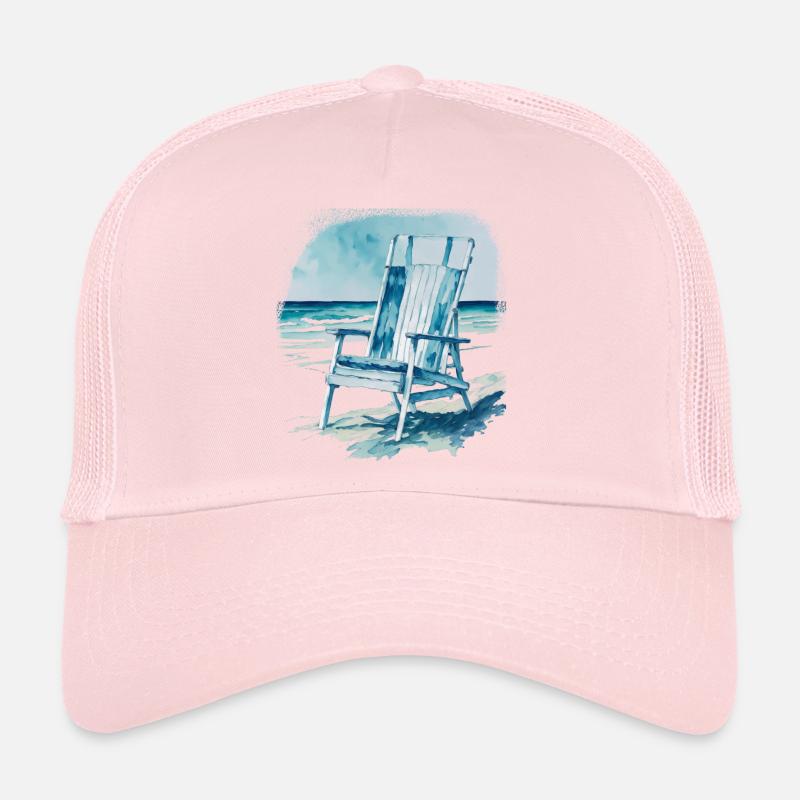 Liegestuhl am Strand Trucker Cap