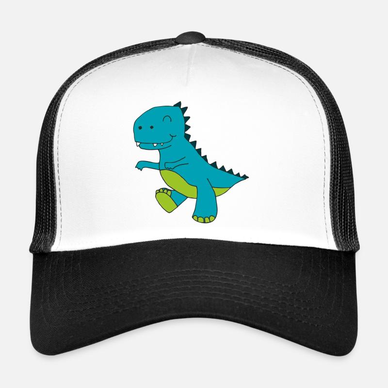 Bleu Dino Casquette trucker 