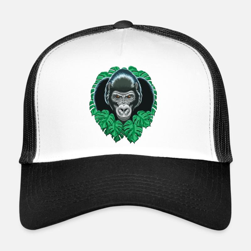 Gorilla head Trucker Cap