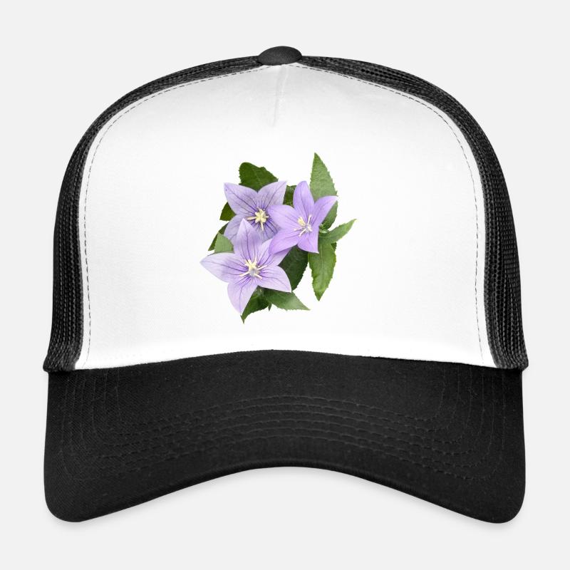 FLEUR DE BALLON VIOLET Casquette trucker 
