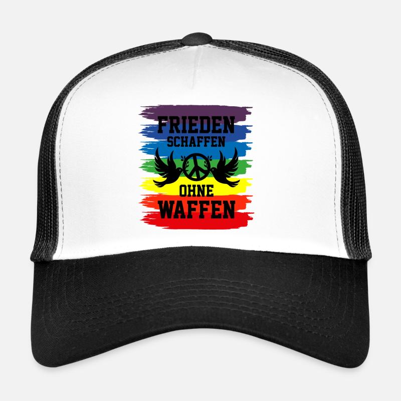 Frieden schaffen Trucker Cap