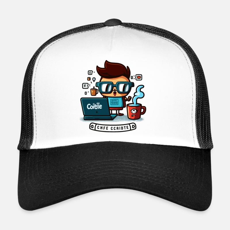 Befeuern Sie Ihr Programmieren mit Koffein! Trucker Cap