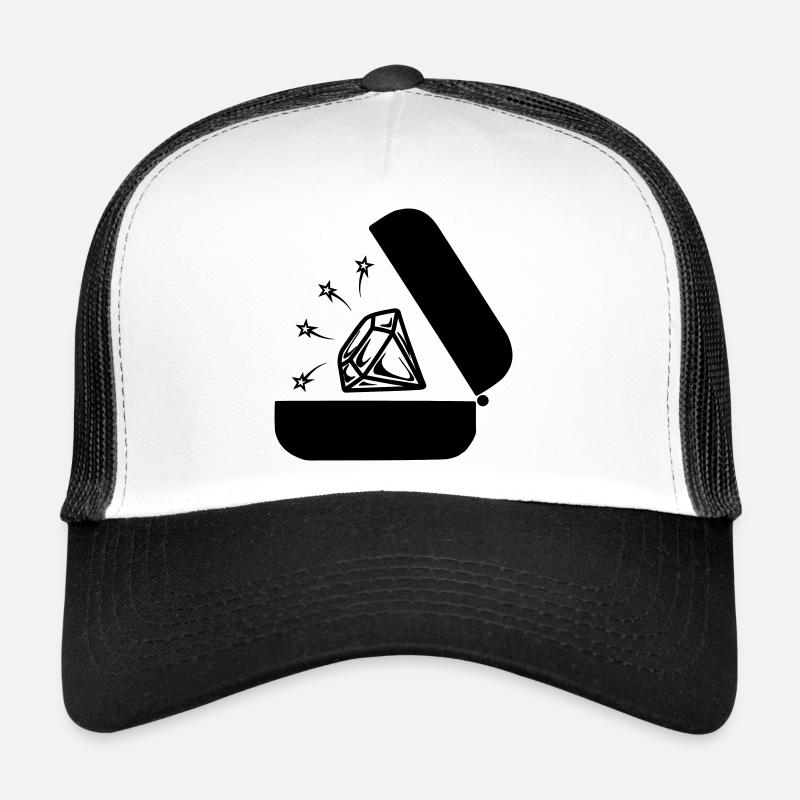 Diamant dans la boîte Casquette trucker 
