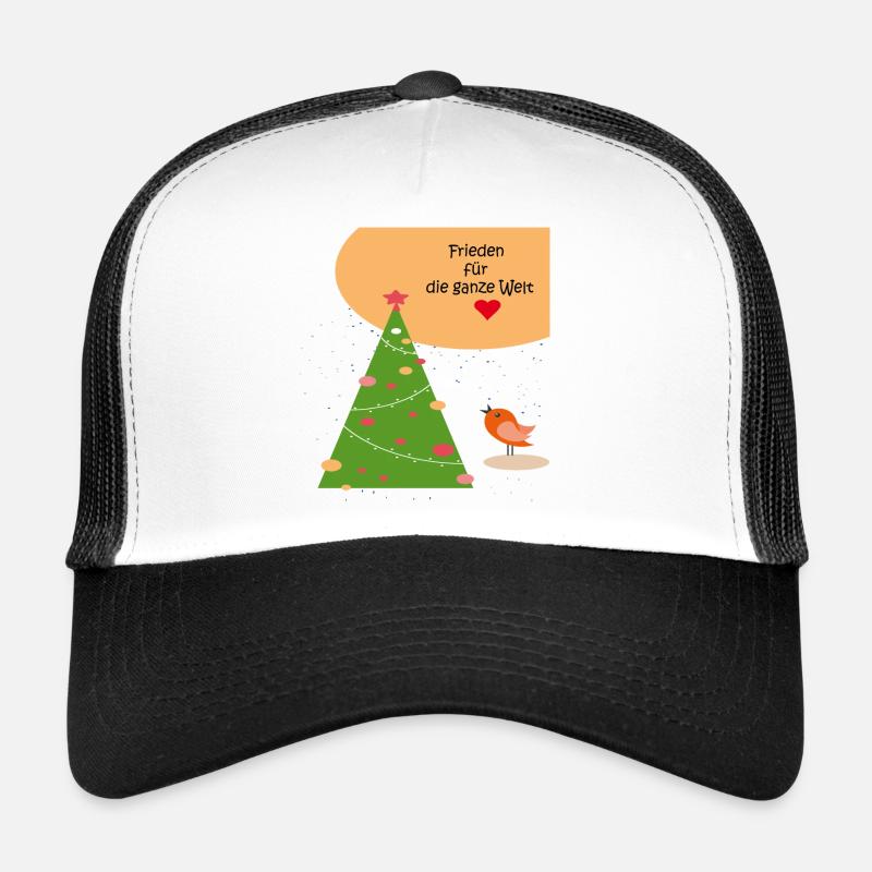 Weihnachten Frieden Trucker Cap