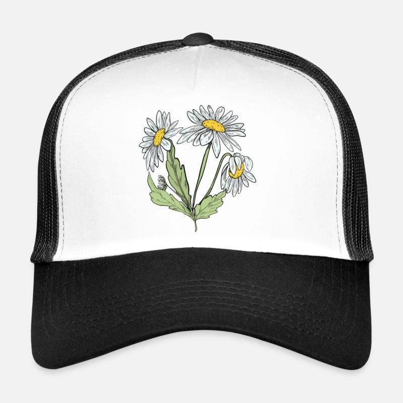 Cottagecore flower moon daisy Trucker Cap