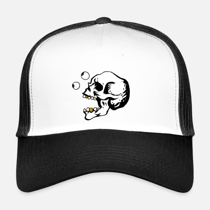 Crâne Casquette trucker