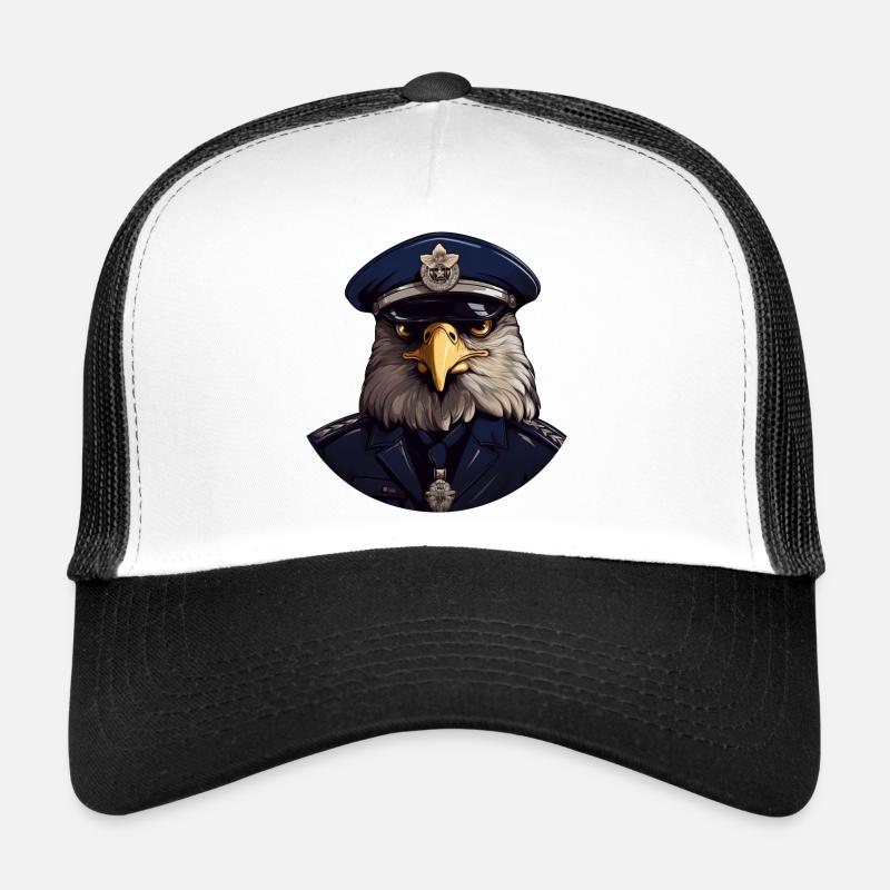 Eulen Polizist Trucker Cap
