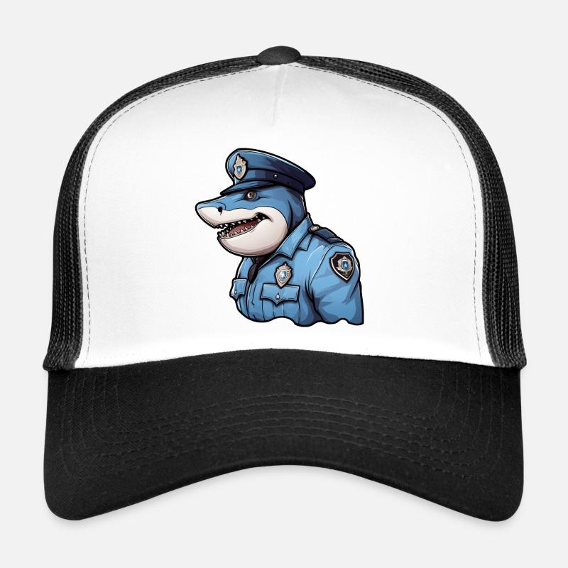 Requin policier Casquette trucker 