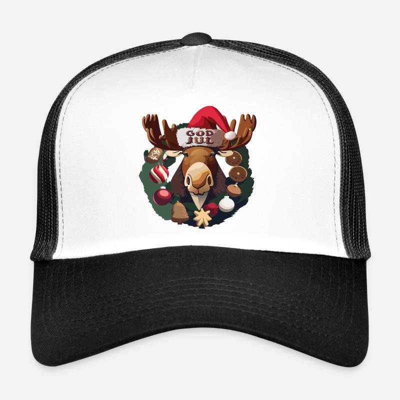 God Jul - Elch - Moose Trucker Cap