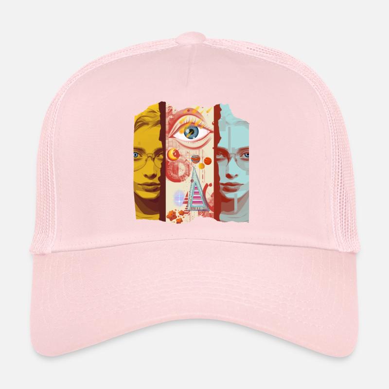 Modern Art Design Trucker Cap