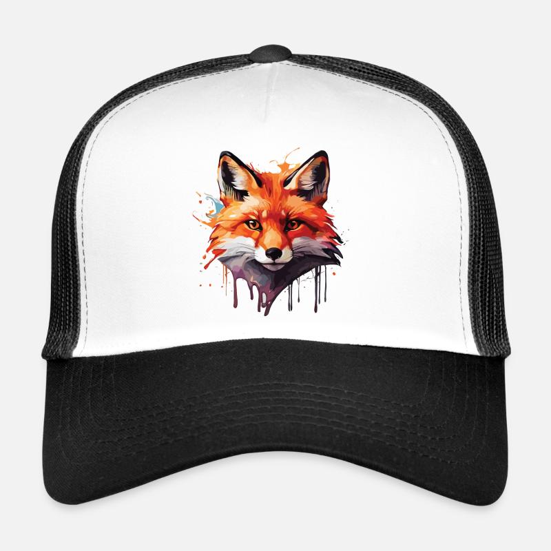 Renard mignon Casquette trucker 