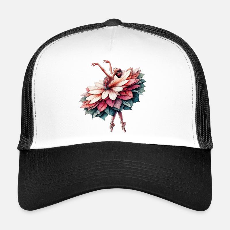 Danseuse de ballet avec tutu Casquette trucker 