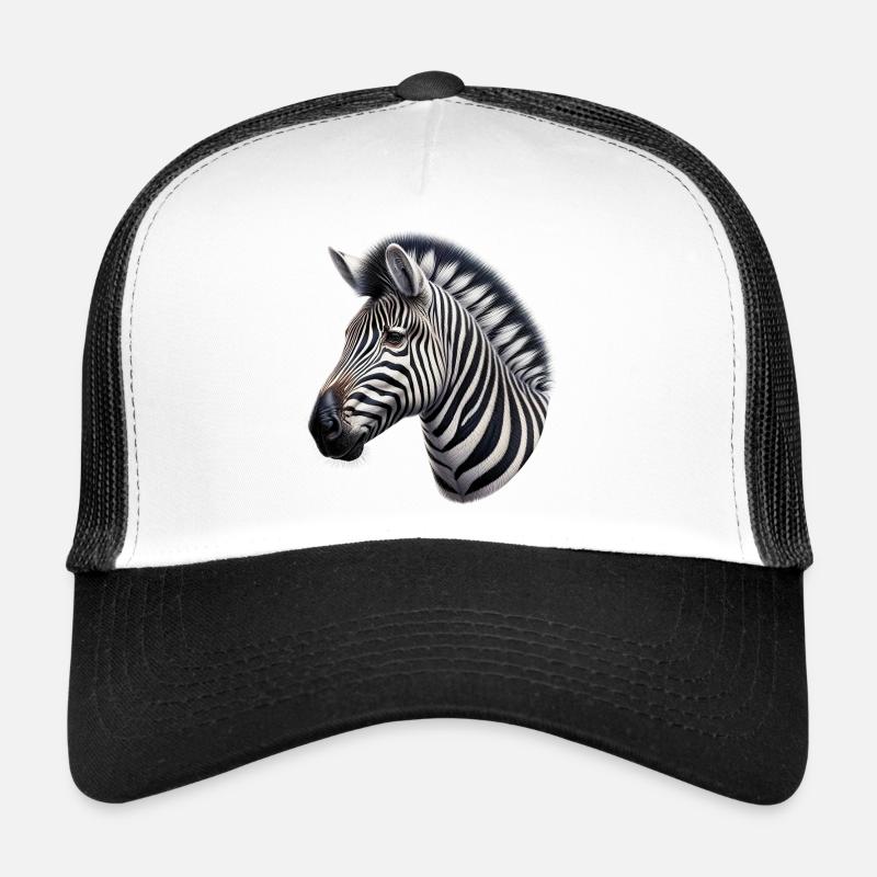 Zebra Trucker Cap