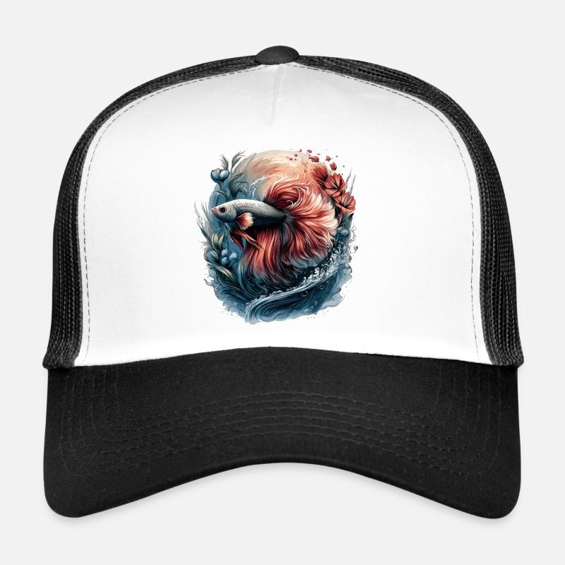 Betta Splendens, Kampffisch Aquarium, Bettafan Trucker Cap