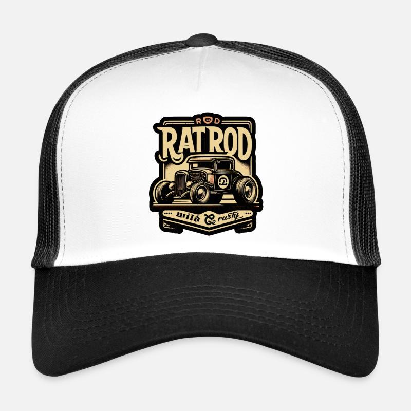 Ratsking Ratlook Shirt – Rustikaler Custom Style Trucker Cap