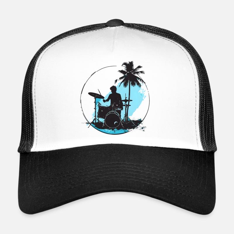 Dessin de batteur Casquette trucker 