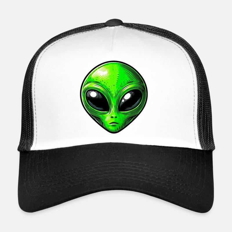 Alien extraterrestre martien Casquette trucker 