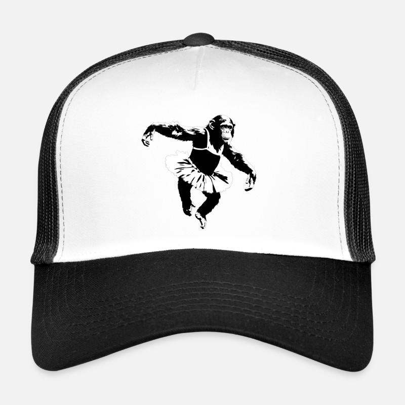Tanzender Schimpanse Trucker Cap