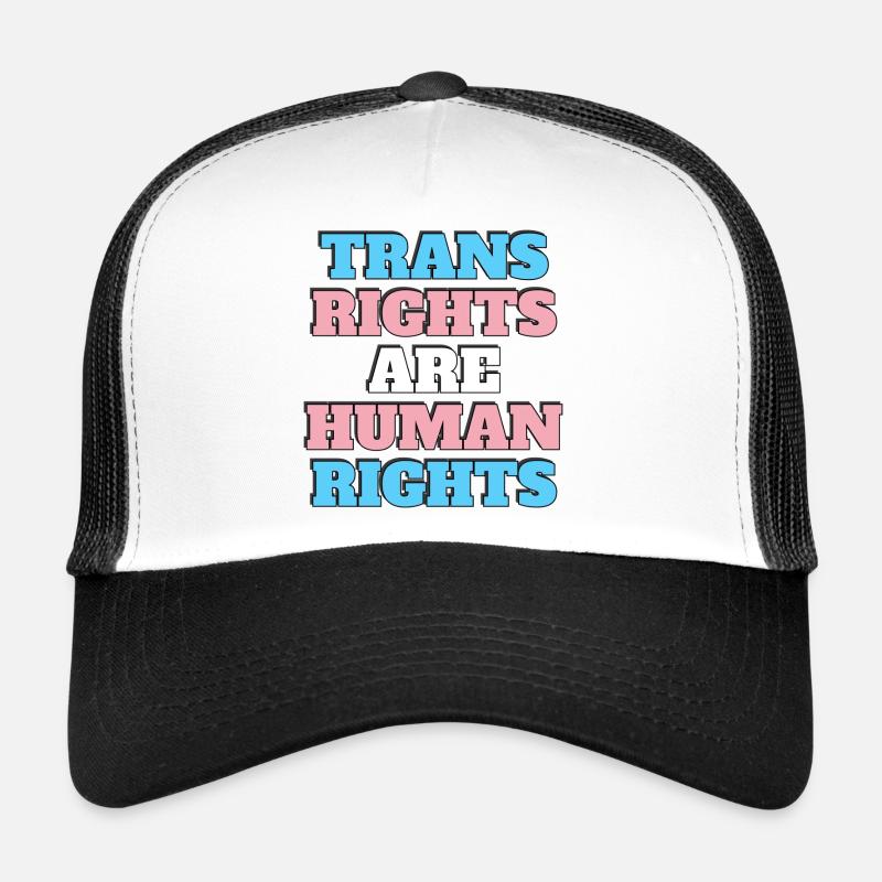 Trans-Rechte sind Menschenrechte Trucker Cap