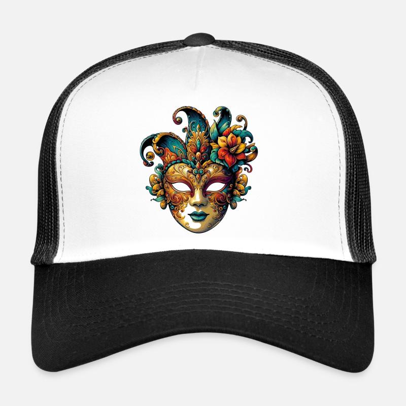 Masque du Carnaval de Venise Casquette trucker 