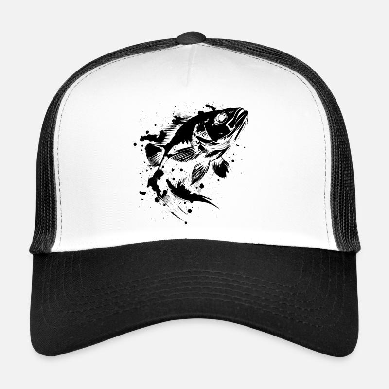 Poisson rétro Casquette trucker 
