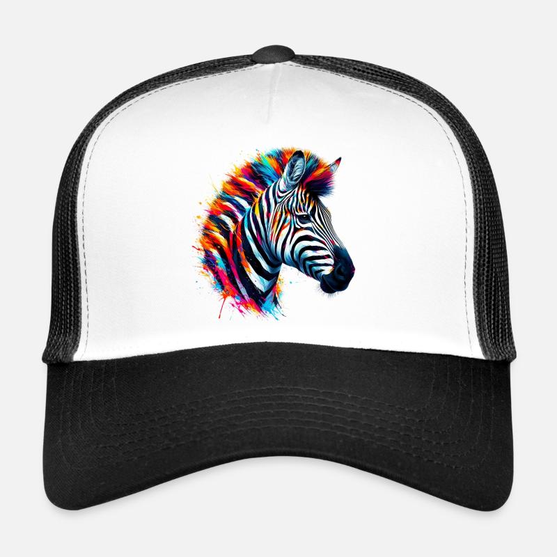 Zebra Trucker Cap