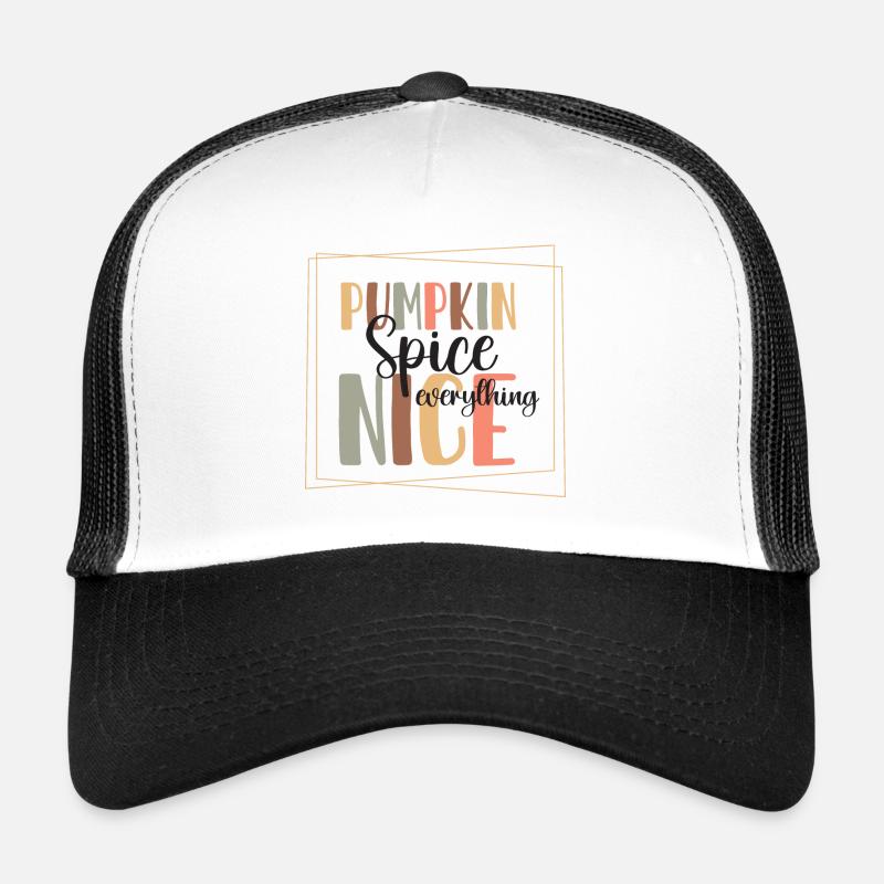 Pumpkin spice Trucker Cap