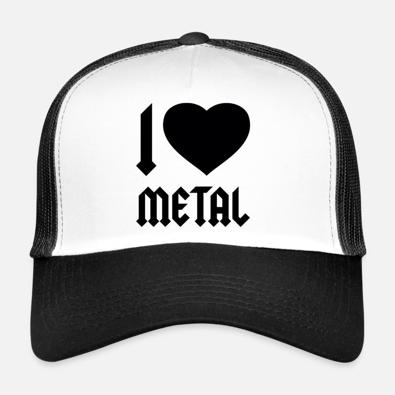 J’ADORE LE MÉTAL Casquette trucker 