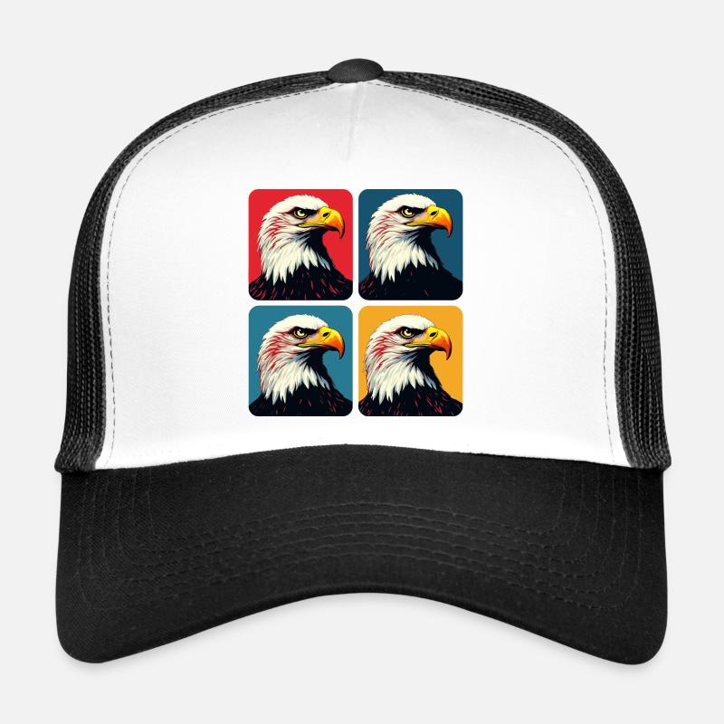 Pygargue à tête blanche Casquette trucker 
